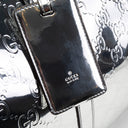 GU Guccissima Medium Mirror Effect Duffle