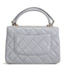 CH Trendy CC Small Flap Bag - Light Grey