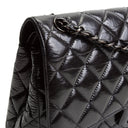 CH Classic Crinkle Double Jumbo Flap - Black