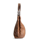GU Guccissima Bamboo Leather Handbag- Brown OUTLET FINAL SALE