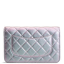 CH 255 Reissue Iridescent Quilted Wallet on Chain