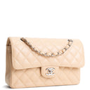 CH Classic Caviar Double Flap Small - Nude