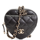 CH Mini CC In Love Heart Belt Bag - Quilted Lambskin