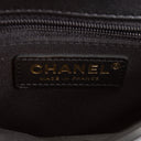 CH Tweed Top Handle School Memory Flap Bag - Black