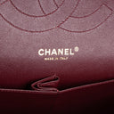 CH Lambskin Jumbo Double Flap - Black