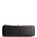 CH Lambskin Jumbo Double Flap - Black