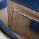 GU Interlocking G Dollar Bag - Blue