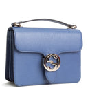 GU Interlocking G Dollar Bag - Blue