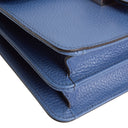 GU Interlocking G Dollar Bag - Blue