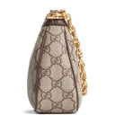 GU GG Supreme Ophidia Small Shoulder Bag - Beige & Ebony