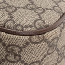 GU GG Supreme Ophidia Small Shoulder Bag - Beige & Ebony