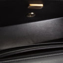 CH Quilted Lambskin Rectangular Flap Top Handle Mini - Black