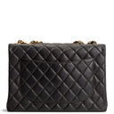 CH Vintage Maxi CC Flap Bag - Black