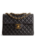 CH Vintage Maxi CC Flap Bag - Black