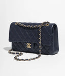 Classic 11.12 Handbag Lambskin Dark Blue