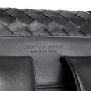 BT VENETA Leather Intrecciato Back To School Backpack - Black
