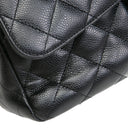 CH Caviar Classic Jumbo Double Flap - Black