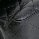 CH Caviar Classic Jumbo Double Flap - Black