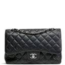 CH Caviar Classic Jumbo Double Flap - Black