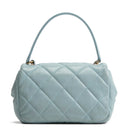 CH Lambskin Quilted Rectangular Mini Flap - Light Blue