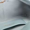 CH Lambskin Quilted Rectangular Mini Flap - Light Blue
