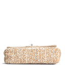 CH Sequins Flap Bag - Ivory