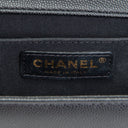 CH Caviar Medium Boy Bag - Black