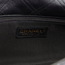 CH CC Flap Pearl Studded Quilted Lambskin - Black