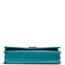 CH Patent Boy Wallet On Chain - Turquoise