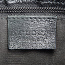 GU GG Canvas Waist Bag - Black OUTLET FINAL SALE
