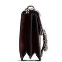 GU Leather Crystal Embellished Dionysus Small - Burgundy