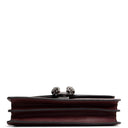 GU Leather Crystal Embellished Dionysus Small - Burgundy