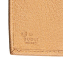 GU Leather French Wallet - Cognac