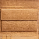 GU Leather French Wallet - Cognac