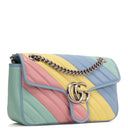 GU GG Marmont Shoulder Bag - Pastel Multicolor