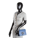 GU Interlocking G Dollar Bag - Blue