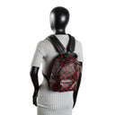 LV Infarouge Monogram Palm Spring PM Backpack - Black/Red