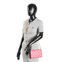 GU GG Matelasse Chain Wallet - Pink